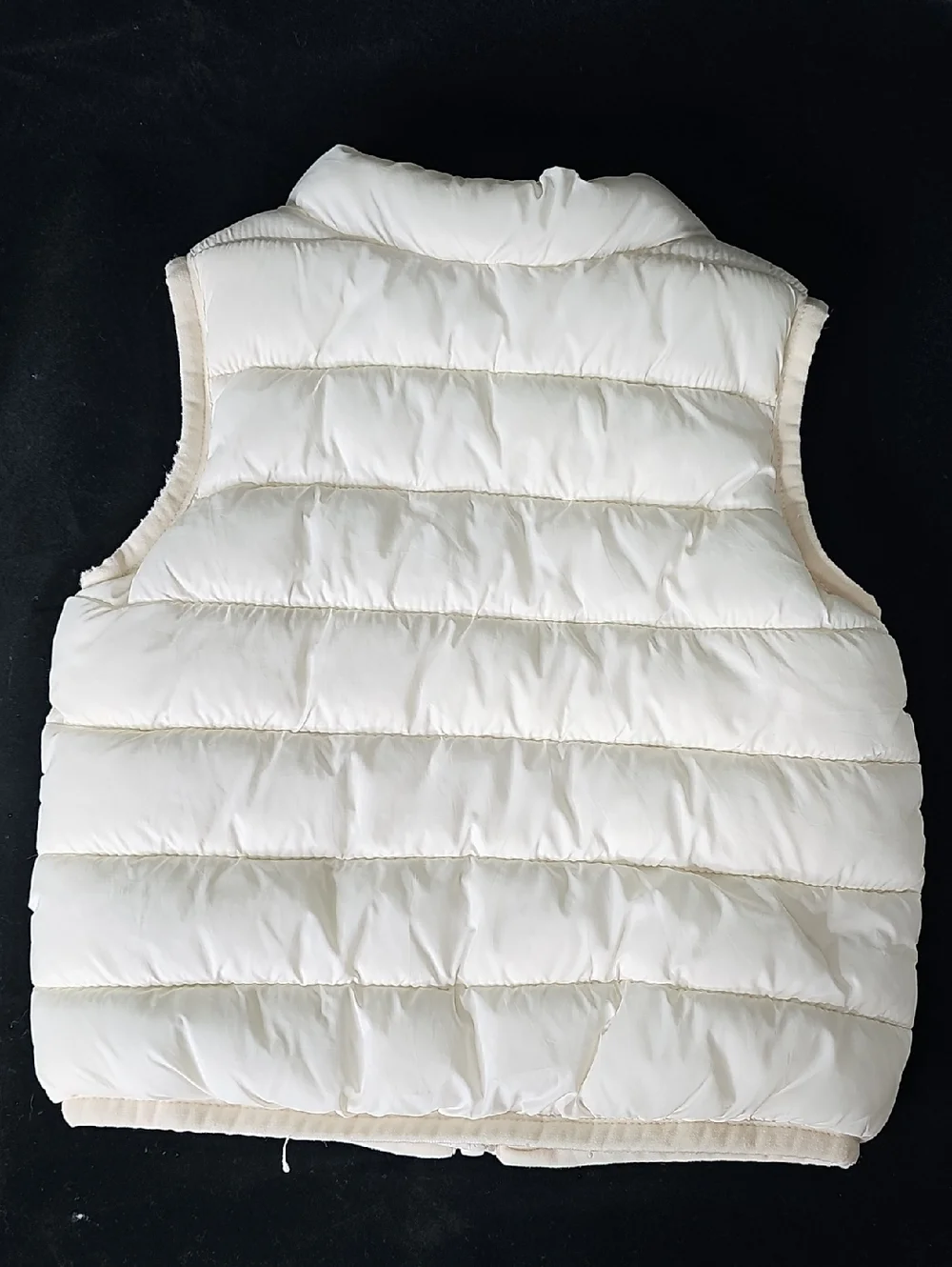 Old Navy Cream Quilted Baby Vest